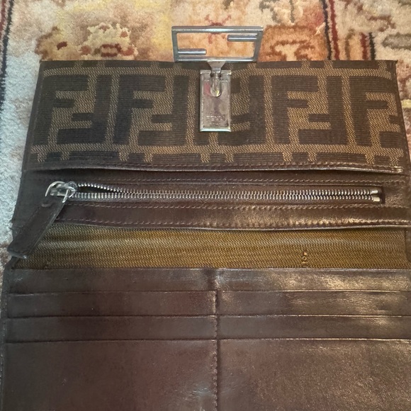 🍁SOLD🍁 Fendi Zucca Wallet - Picture 7 of 15